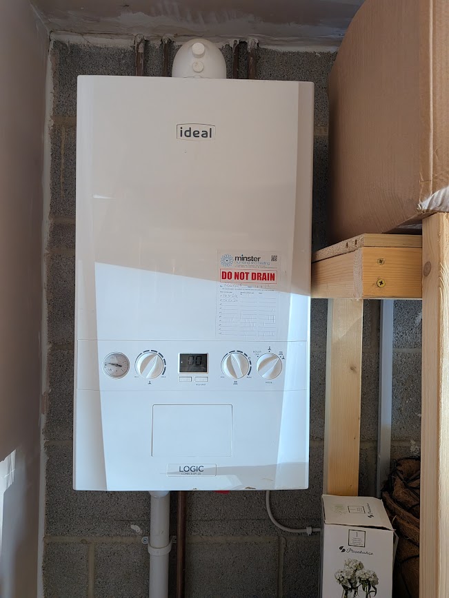 Ideal Logic Boiler Serviced in Bradford Bd2